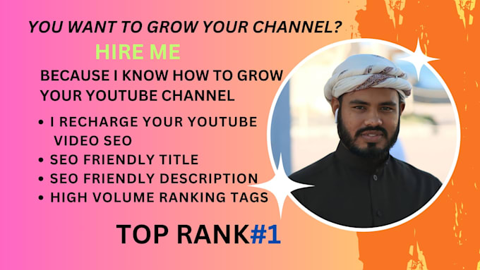 do youtube video SEO expert and rank your videos