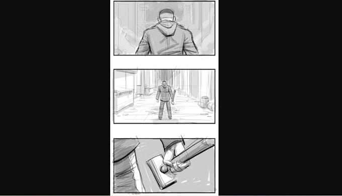 do nsfw comic book manga or webcomic style storyboard animation comic lettering