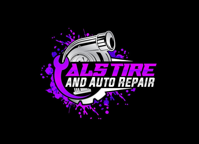 create high quality and beautiful auto service logo design