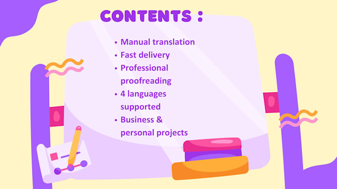 translate any document or web content in multiple languages