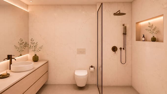 create realistic architectural 3d renders from you plants