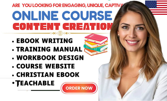 create online course creation training manual course content course curriculum