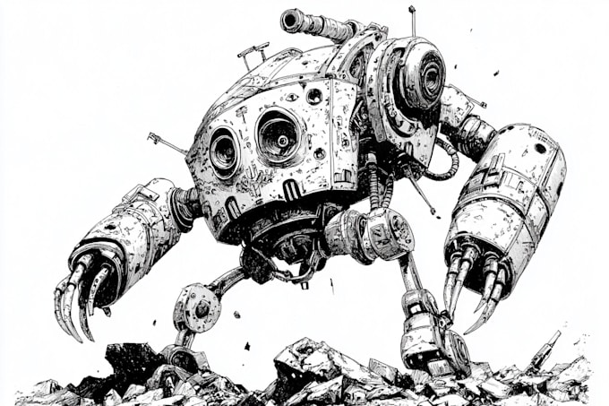 create your favorite warhammer character art illustration