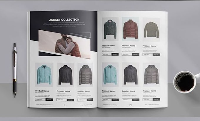 Catalog Sales Example Product catalog, layout design, sales sheet, business catalog and price ...