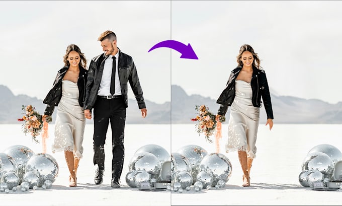 professionally add or remove objects and people in photoshop