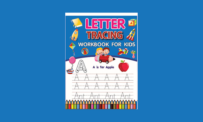 design fun and educational preschool and kindergarten activity books for KDP