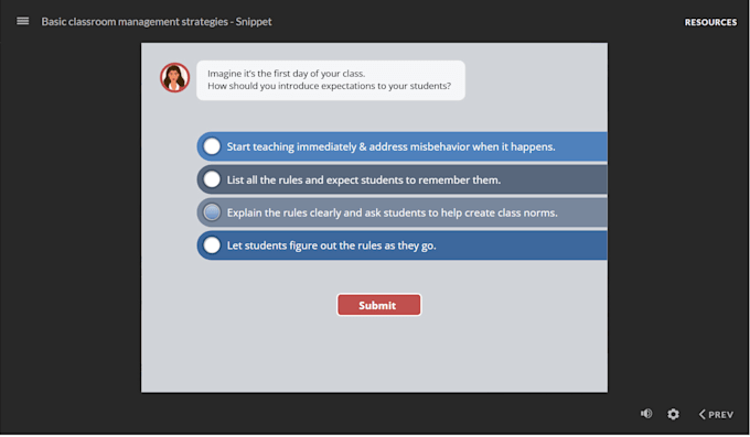 create interactive elearning courses for training