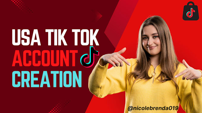 setup usa tiktok account, create usa tiktok shop, uk tiktok for your business