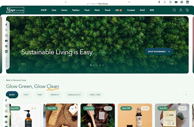 build shopify store or dropshipping ecommerce store