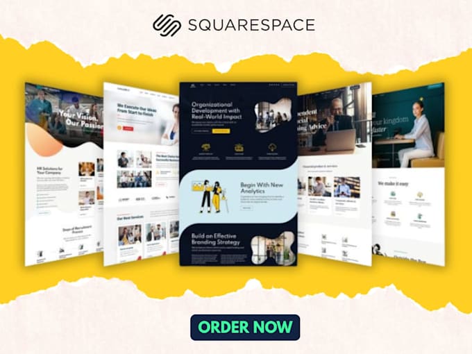 do squarespace website design or redesign squarespace website development