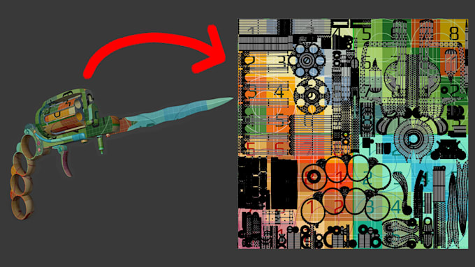 unwrap, texture, retopologize and optimize your 3d asset