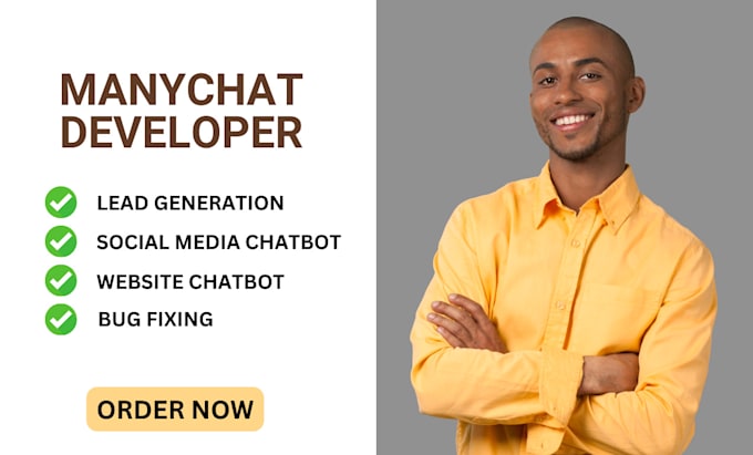create manychat  chatbot, manychat developer, manychat, chatbot