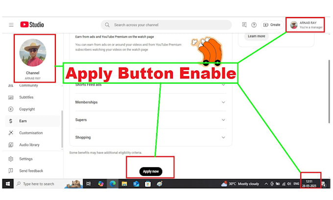 do organic youtube video promotion and channel monetization