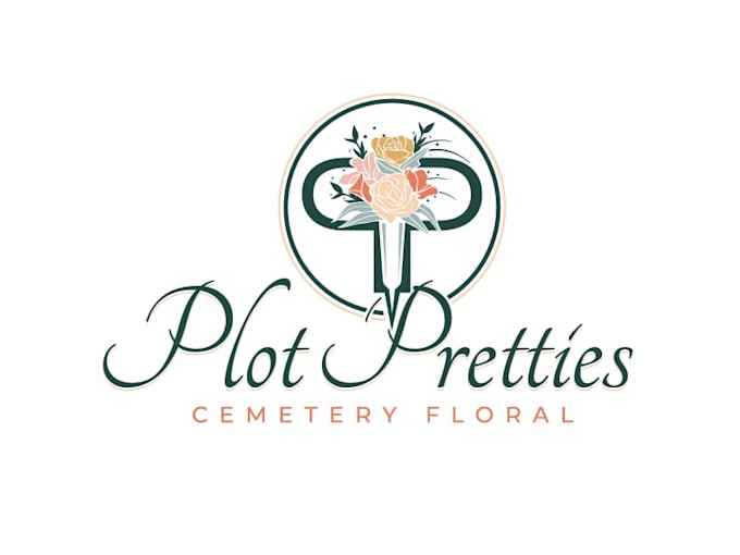 design gorgeous floral logo