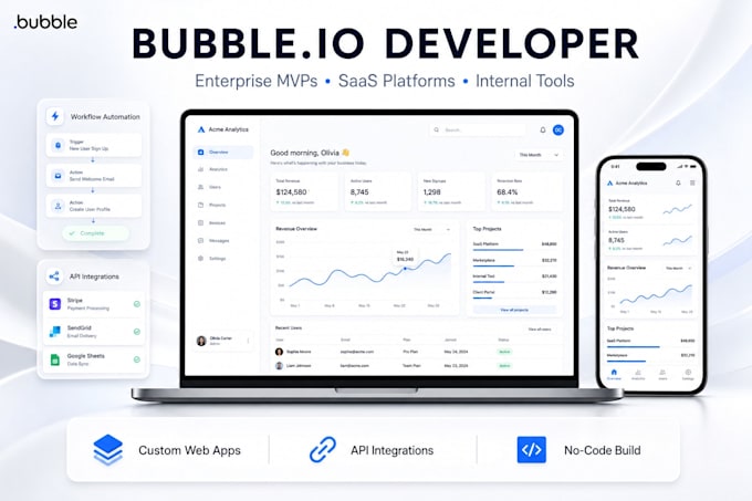 do bubble io website, bubble mvp, bubble saas, bubble app as bubble developer