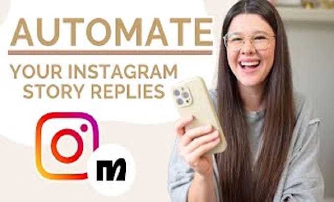 Create social media ai chatbot instagram manychat dm automation lead ...