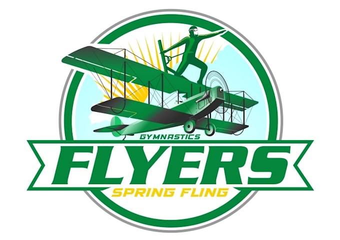 design awesome airplane logo with free vector files