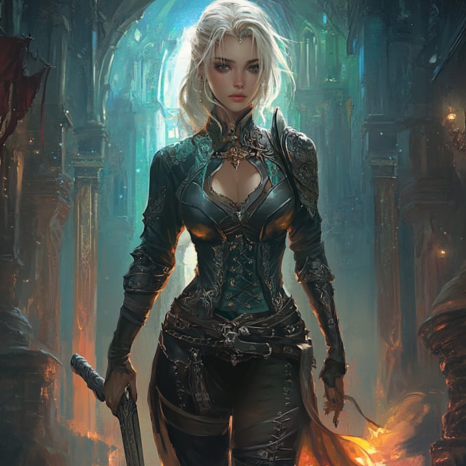 create a character for your role playing, fantasy character
