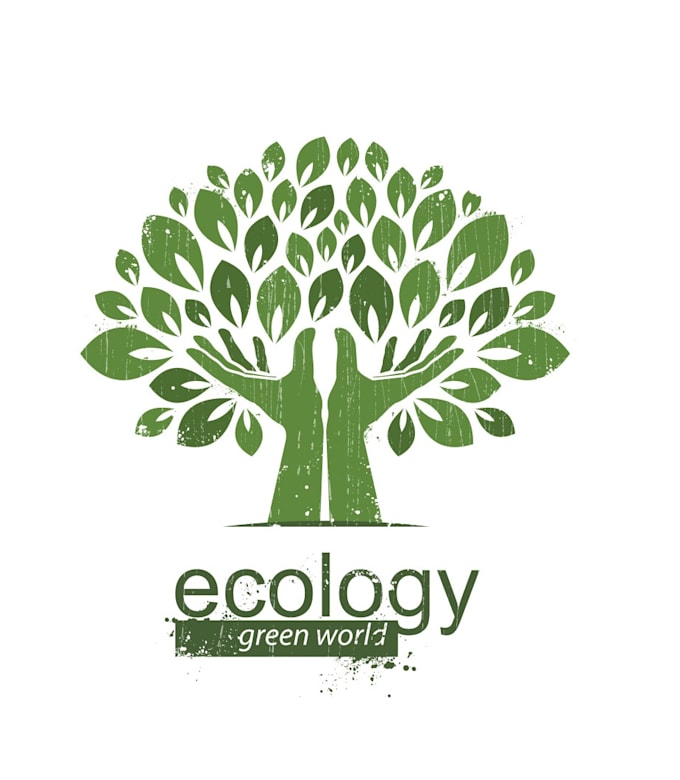 create modern update natural health logo design