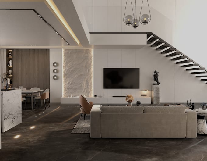 create photorealistic 3d interior visualizations