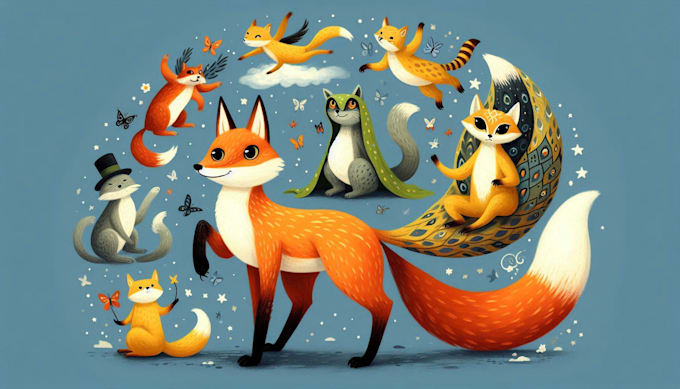 do childrens book illustration and book cover