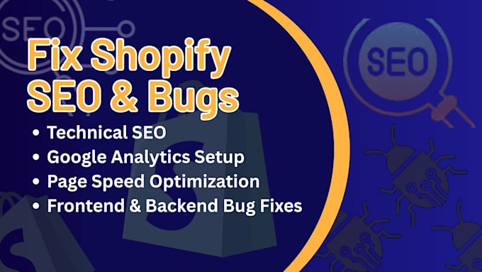 fix shopify technical seo issues bugs errors robots text
