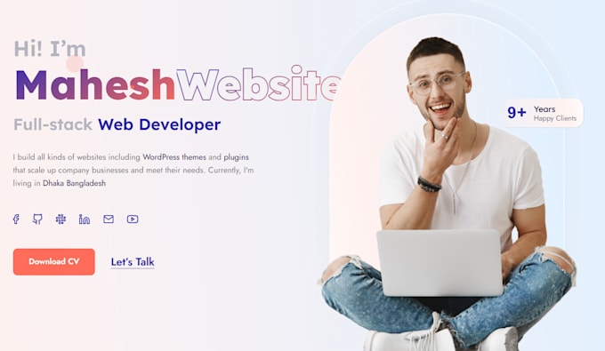Create a mobile friendly html css website by Maheshwebsite | Fiverr