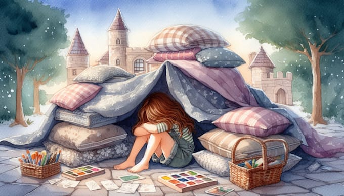 make original hand drawn book illustrations