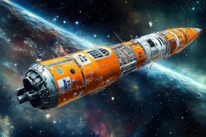 character, mech, spaceship, weapon or enviroment sci fi