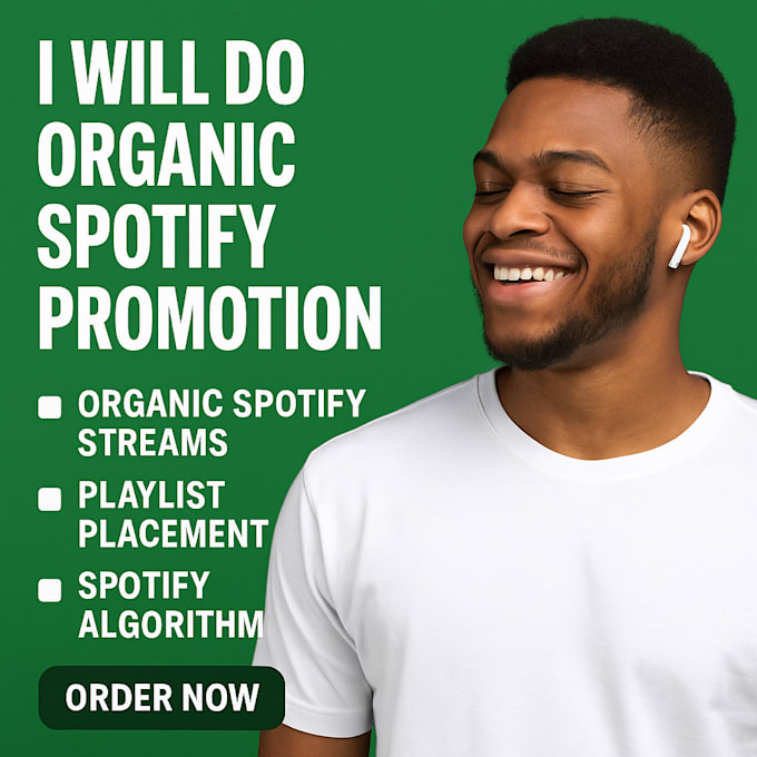 do spotify promotion, music promotion spotify growth with organic streaming