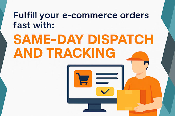 fulfill your UK ecommerce orders with same day dispatch and tracking