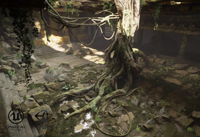 do 3d game environment 3d environment level design unity game art unreal engine