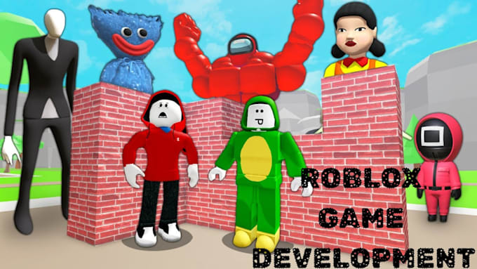 do full roblox game creation, full game development