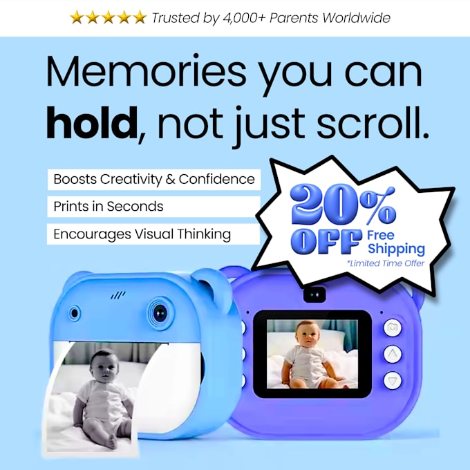 design an eye catching facebook static ad
