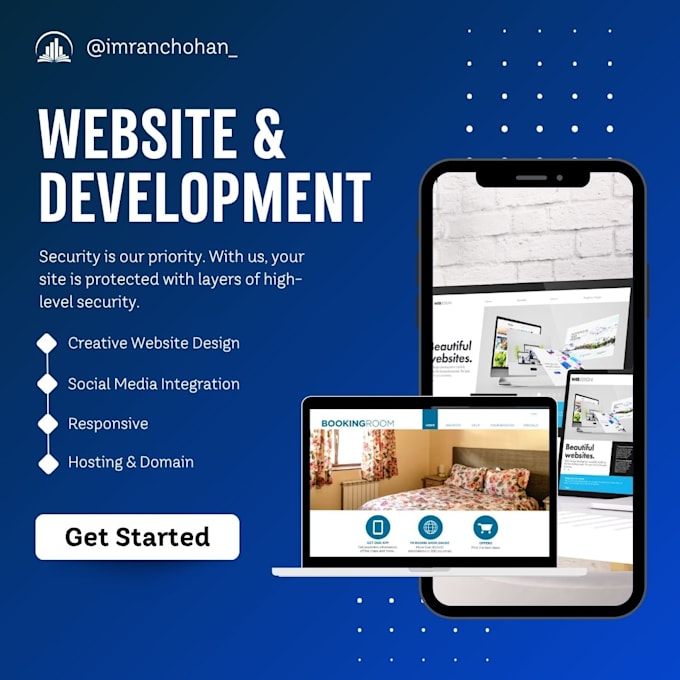 Create a modern, fast and responsive website by Imranchohan_ | Fiverr