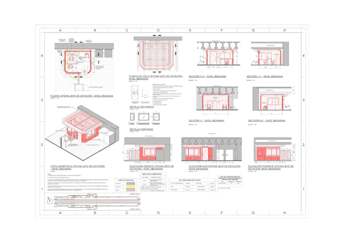 perform architectural modeling with professional standards