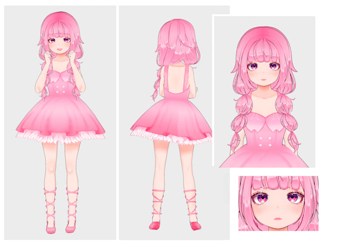 create vroid model for your oc and vtuber character