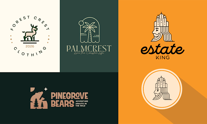 create a modern minimalist logo design for your business