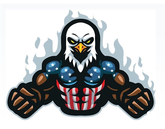 design modern awesome american eagle logo