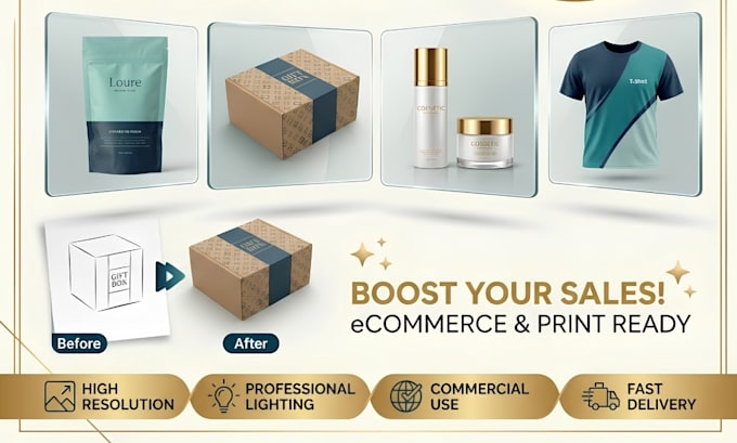create realistic product mockups and packaging designs