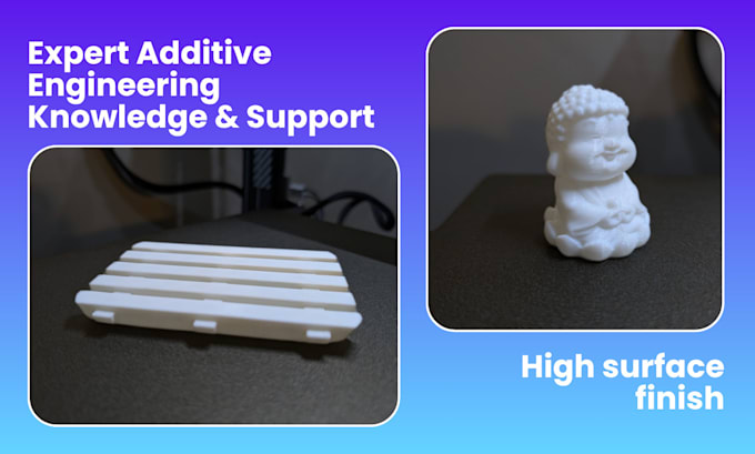 create high quality 3d prints for custom parts