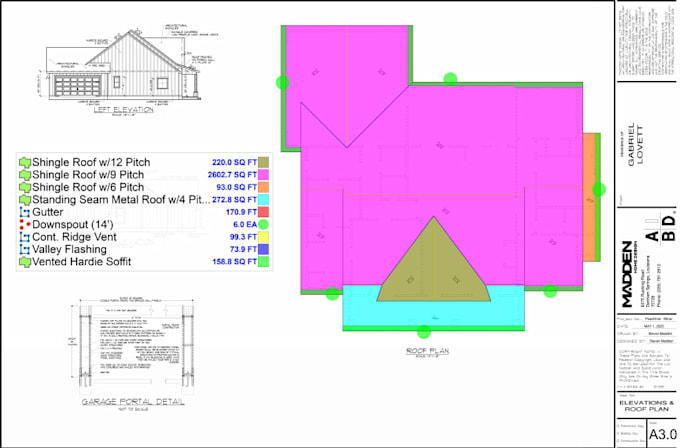 do siding and roofing material takeoff and cost estimation