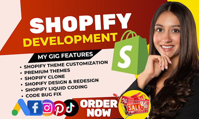 build shopify dropshipping website, shopify coding expert to fix shopify bugs
