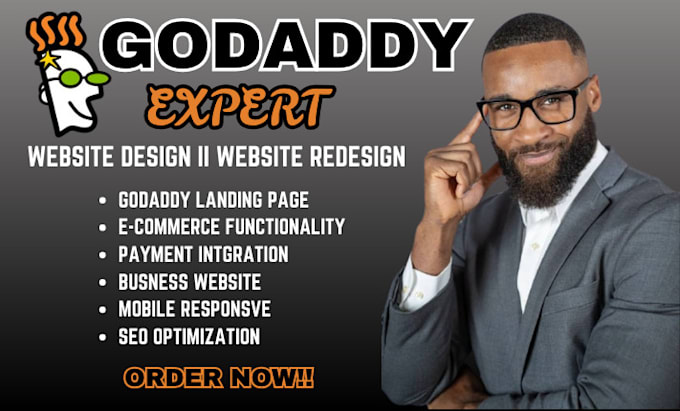 godaddy website design godaddy website redesign, develop godaddy website design