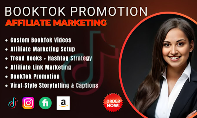 Promote your book on booktok and boost sales with tiktok and affiliate ...