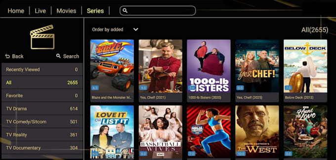 rebrand xtream player, p2p binstrem, ott channel, ott vod with sales encryption