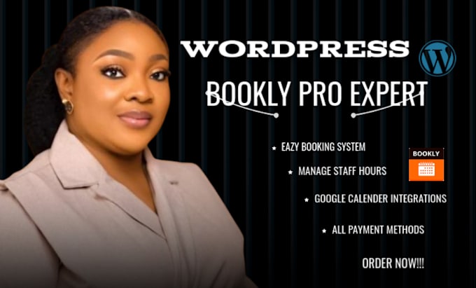 redesign fix upgrade customise optimise add functionalities wordpress bookly pro