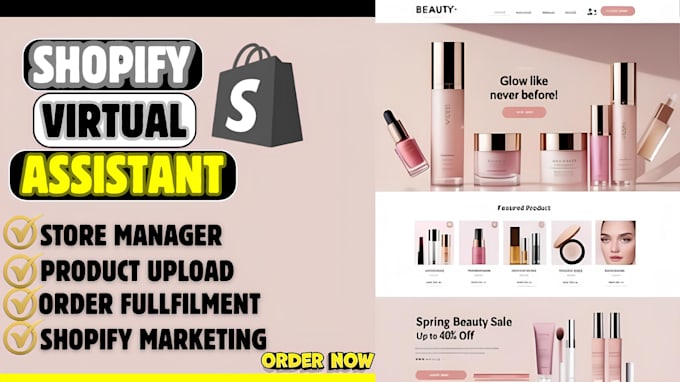professional shopify virtual assistant for store setup optimization management