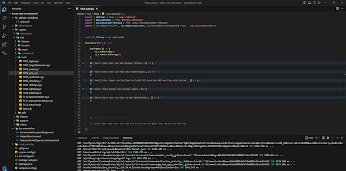 automate your test cases using playwright and cypress