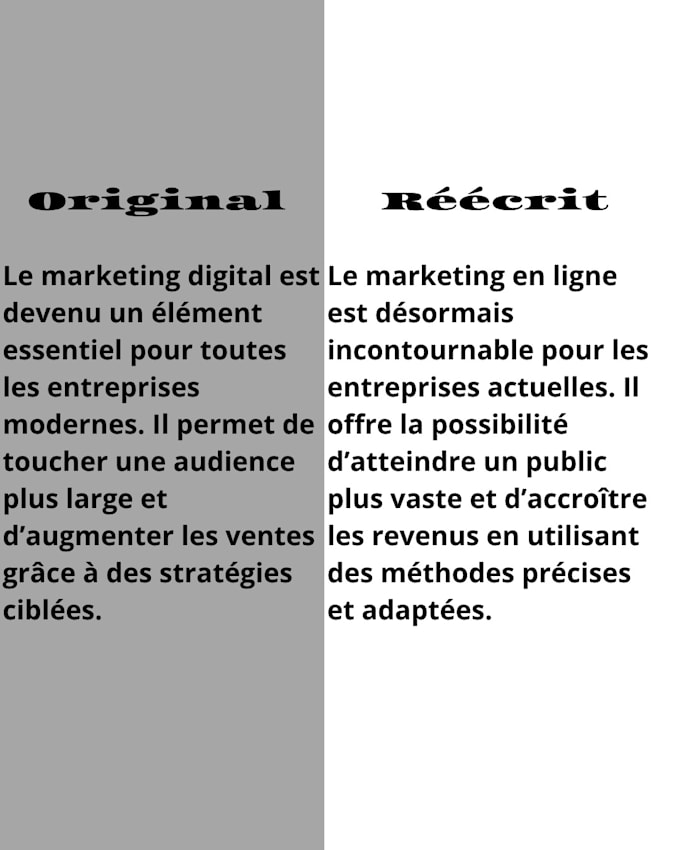 rewrite and paraphrase any english content